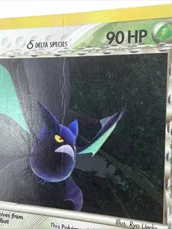 2005 Pokemon EX Delta Species Crobat Holo #2/113 - Image 4
