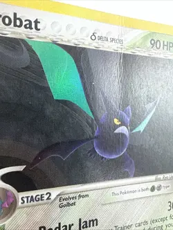 2005 Pokemon EX Delta Species Crobat Holo #2/113 - Image 5