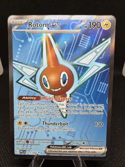 Pokemon TCG Rotom Ex 111/94 Phantasmal Flames Holo Rare NM/M - Image 1