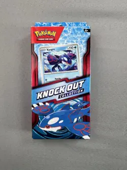 Pokemon TCG Kyogre Knock Out Collection Box NEW SEALED 2 Packs Inside - Image 1