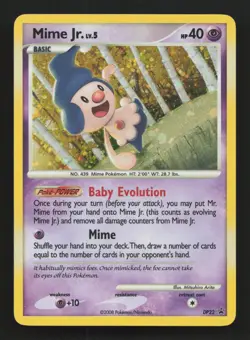 Mime Jr. DP22 Pokemon Diamond & Pearl Promo Holo NM - Image 1
