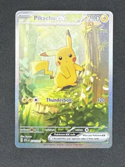Pikachu EX 276/217 SIR Ascended Heroes Pokemon English - Image 1