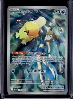 2025 Pokemon Destined Rivals Misty's Psyduck #193/182 - Image 1
