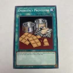 Yugioh Emergency Provisiona SBC1-ENH12 Common 1st Edition Streets of Battle City - Image 1