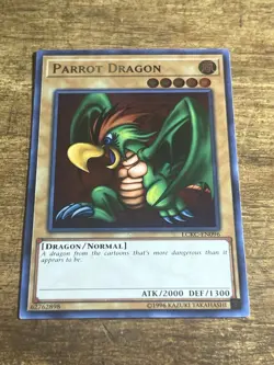 Yugioh! Parrot Dragon LCKC-EN096 Ultra Rare 1st Edition NM - Image 1