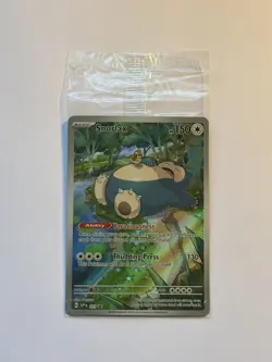 Pokemon TCG Snorlax Promo #051 Scarlet & Violet 151 Sealed - Image 2