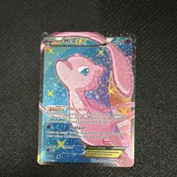 Pokemon Mew EX RC24/RC25 Radiant Collection Full Art Holo Ultra Rare - Image 1