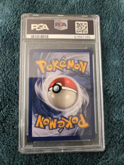 1999 POKEMON FOSSIL #2 ARTICUNO-HOLO PSA 7 - Image 2