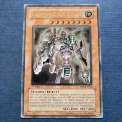 Yu-Gi-Oh! Ancient Gear Golem Ultimate Rare TLM-EN006 1st Ed. LP/MP *FREE SHIP* - Image 1