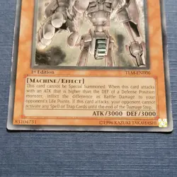 Yu-Gi-Oh! Ancient Gear Golem Ultimate Rare TLM-EN006 1st Ed. LP/MP *FREE SHIP* - Image 3