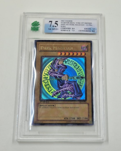 Dark Magician SDY-006 1st Edition Ultra Rare 2002 Yu-Gi-Oh MNT 7.5 Graded - Image 2