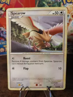Pokemon - HGSS Unleashed - Spearow 62/95 Non Holo HP/MP Card - Image 1