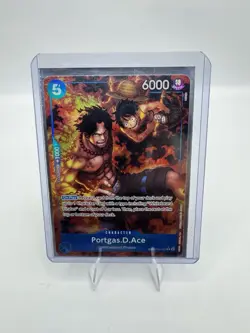 Portgas D. Ace OP08-052 Treasure Rare TR Royal Blood One Piece TCG English - Image 3