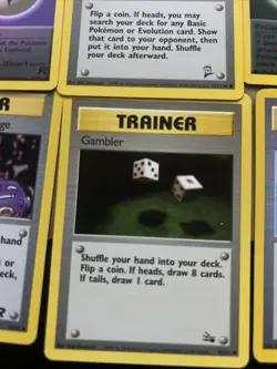 Pokemon 1999-2000 Trainer And Energy Card Lot 1st Edition Card NM-MP - Image 3