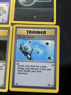 Pokemon 1999-2000 Trainer And Energy Card Lot 1st Edition Card NM-MP - Image 4