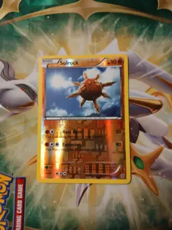 Solrock - Plasma Storm (PLS) 74/135 Reverse Holo Pokemon Card Near Mint - Image 1