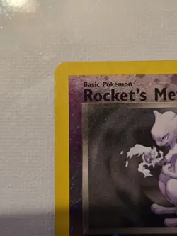 Rocket's Mewtwo (Winner) Best of Game Promo Reverse Holo Pokemon Card #8 NM - Image 3