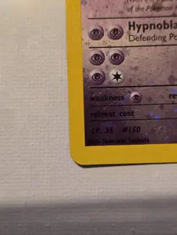 Rocket's Mewtwo (Winner) Best of Game Promo Reverse Holo Pokemon Card #8 NM - Image 4