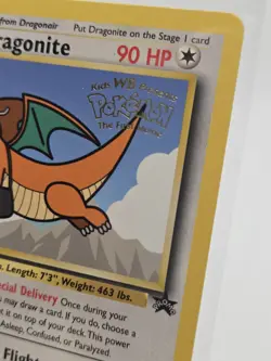 Pokemon Dragonite # 5 WB Movie Stamp Wizards WOTC Black Star Promo Card - Image 5