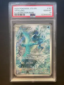 Pokemon Card Articuno 161/159 Journey Together - PSA 10 - Image 1