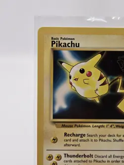 1999 Pokemon Pikachu Black Star Promo Card #4 WB Movie Promo, WOTC - Image 5