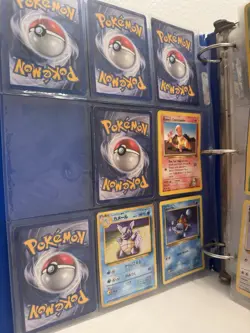 Pokemon Card Lot Collection in Binder Sleeves, 1995-2007, Rare, Holos, Mixed - Image 2