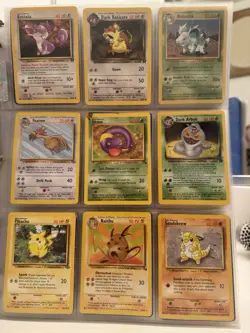 Pokemon Card Lot Collection in Binder Sleeves, 1995-2007, Rare, Holos, Mixed - Image 4