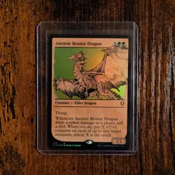 Ancient Bronze Dragon (Showcase) MTG Foil - NM - Image 1