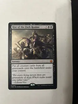MTG Rise of the Dark Realms Foundations Regular NM Magic: The Gathering - Image 1