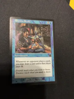 MTG Rhystic Study Prophecy Magic the Gathering - Image 1