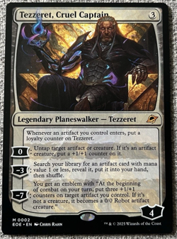 Tezzeret, Cruel Captain - 0002 - Edge of Eternities - MTG - NM/M Ships Now - Image 1