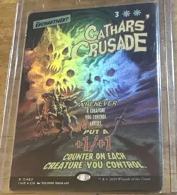 1x FOIL Cathars Crusade - Movie Poster - MtG Innistrad Remastered 483 NM x1 - Image 2