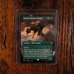 Ancient Bronze Dragon (Borderless) MTG Non-Foil - NM - Image 1