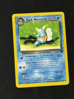 DARK WARTORTLE 46/82 Unlimited Team Rocket Pokemon Card NM - Image 1