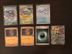 Pokemon Lot of 50 OFFICIAL TCG lightly played cards-Incl KyogreV & Mega Venusaur - Image 1