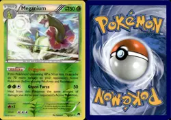 Meganium 3/122 2016 XY Breakpoint Set Pokemon Card Reverse Holo Rare - LP / NM - Image 1