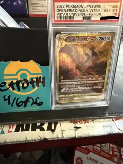 PSA 10 Pokemon Card Japanese Origin Forme Dialga VSTAR 260/172 UR 2022 F/S. - Image 3