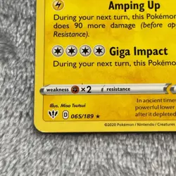 065/189 Dracozolt - Darkness Ablaze - Rare - Common - Pokemon Card TCG - LP - Image 2