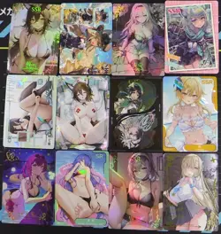 Spicy 12 card mixed Lot Liquid Fantasy Senpai Goddess Haven Waifu Story Anime - Image 1
