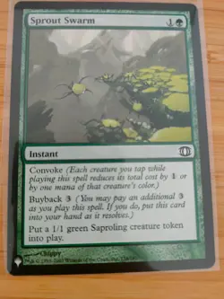 MTG Sprout Swarm The List M/NM Free UK P&P - Image 1
