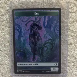 NMT Magic The Gathering Token Mutavault/Elk Wizards of the Coast Lorwyn Eclipsed - Image 4