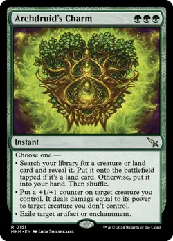 MTG Murders at Karlov Manor - Archdruid's Charm - Image 1
