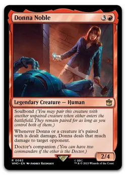 Donna Noble #82 (NM) Doctor Who WHO Magic MTG - Image 1
