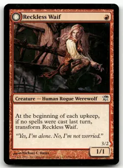Reckless Waif #159 (NM) Innistrad ISD Magic MTG - Image 1