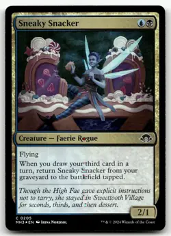 Sneaky Snacker #205 (Foil) (NM) Modern Horizons 3 MH3 Magic MTG - Image 1