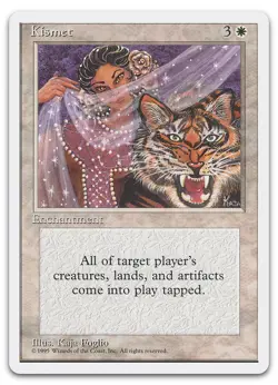 Kismet (NM) Fourth Edition 4ED Magic MTG - Image 1