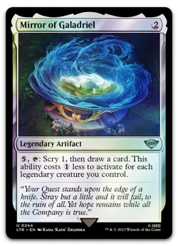 Mirror of Galadriel #244 (Foil) (NM) Lord of the Rings LTR Magic MTG - Image 1