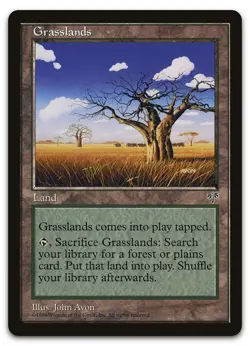 Grasslands (NM) Mirage MIR Magic MTG - Image 1