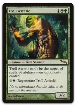 Troll Ascetic #135 (NM) Mirrodin MRD Magic MTG - Image 1
