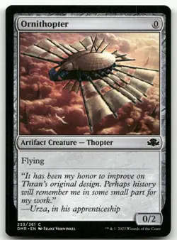 Ornithopter #233 (NM) Dominaria Remastered DMR Magic MTG - Image 1